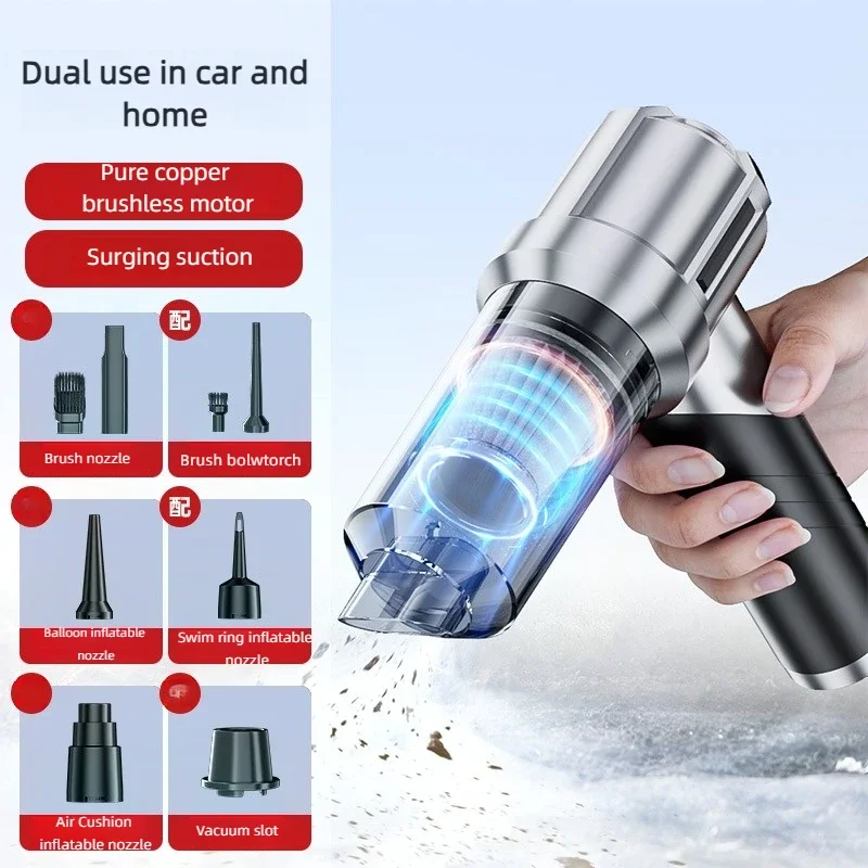 100W 16000pa Portable Car Vacuum Cleaner - Image 8