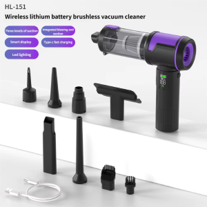 Portable Handheld Blowing and Suction Integrated Car Vacuum Cleaner Aspirator 18000pa Mini Wireless Vacuum Cleaner for Car