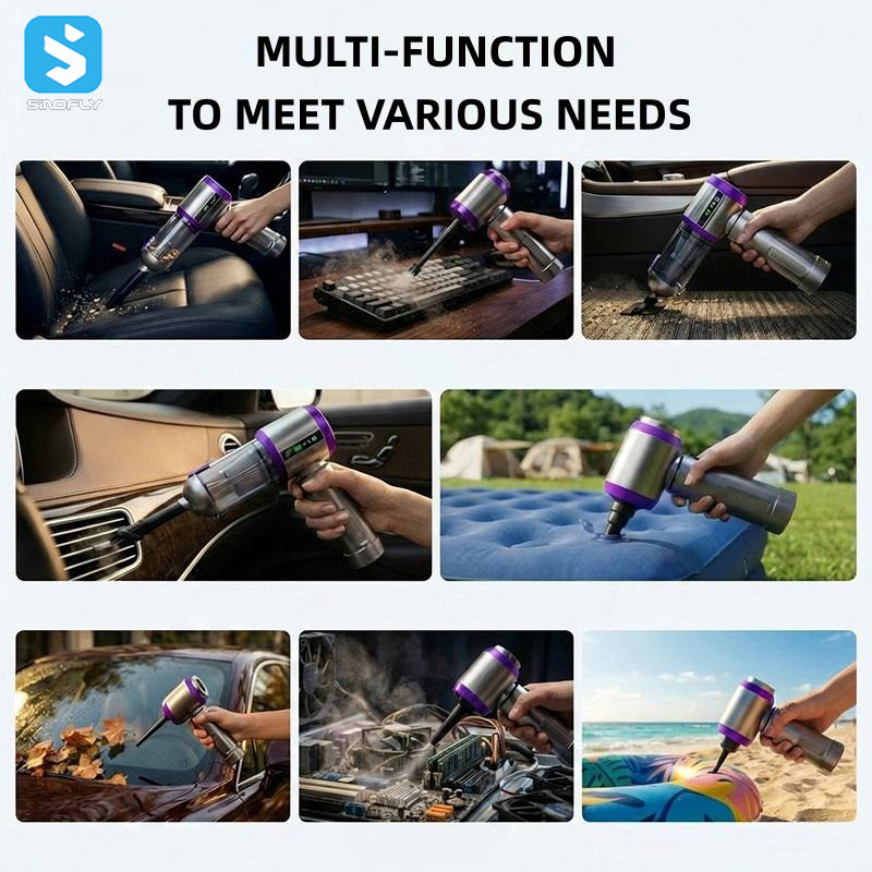 17000Pa Brushless Motor Mini Portable Handheld Vacuum Cleaner for Car - Image 3