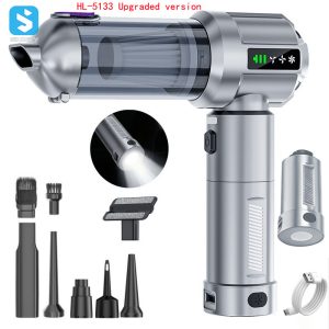 17000pa Powerful Blowing and Suction Handheld Mini Cordless Vacuum Cleaner for Car
