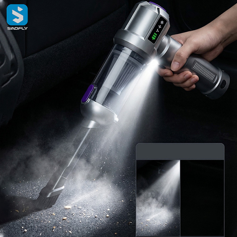 17000pa Powerful Blowing and Suction Handheld Mini Cordless Vacuum Cleaner for Car - Image 5