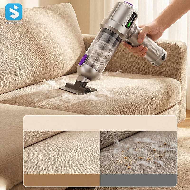 17000pa Upgraded Dual Lighting Function Portable Car Vacuum Cleaner - Image 7