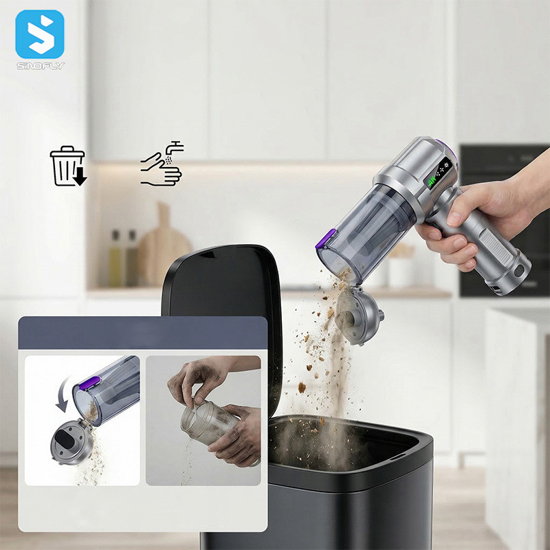 17000pa Upgraded Dual Lighting Function Portable Car Vacuum Cleaner - Image 6