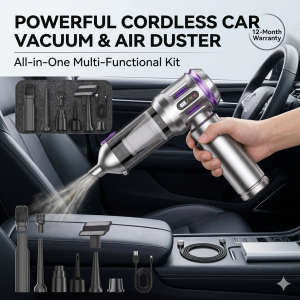 20000PA High Suction Portable Cordless Vacuum Cleaner for Car