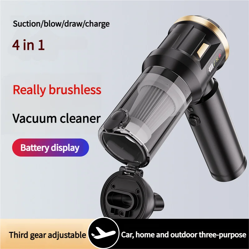 20000PA High Suction Portable Cordless Vacuum Cleaner for Car - Image 6