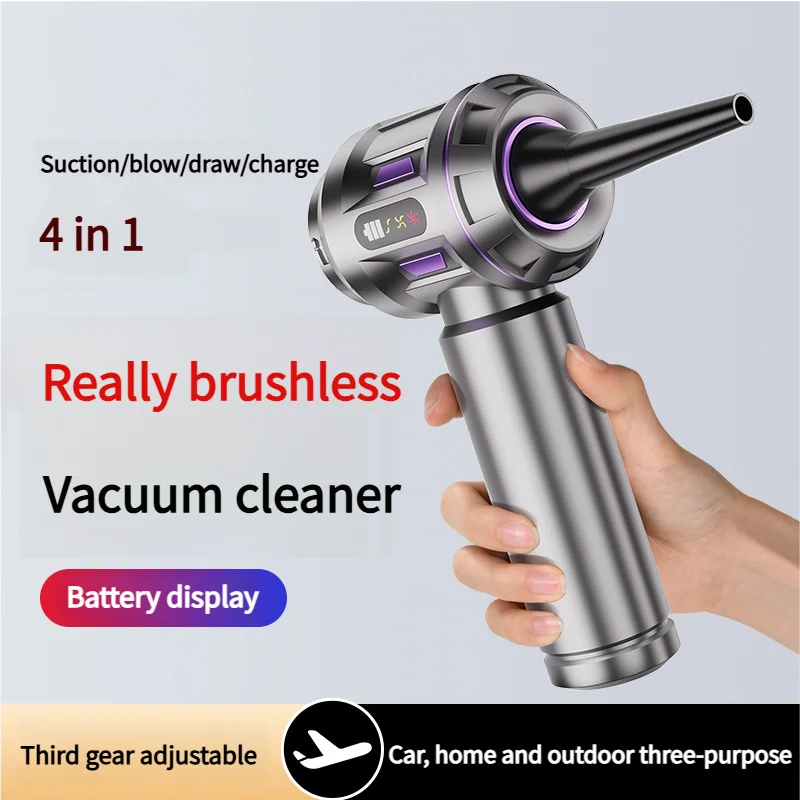 20000PA High Suction Portable Cordless Vacuum Cleaner for Car - Image 5