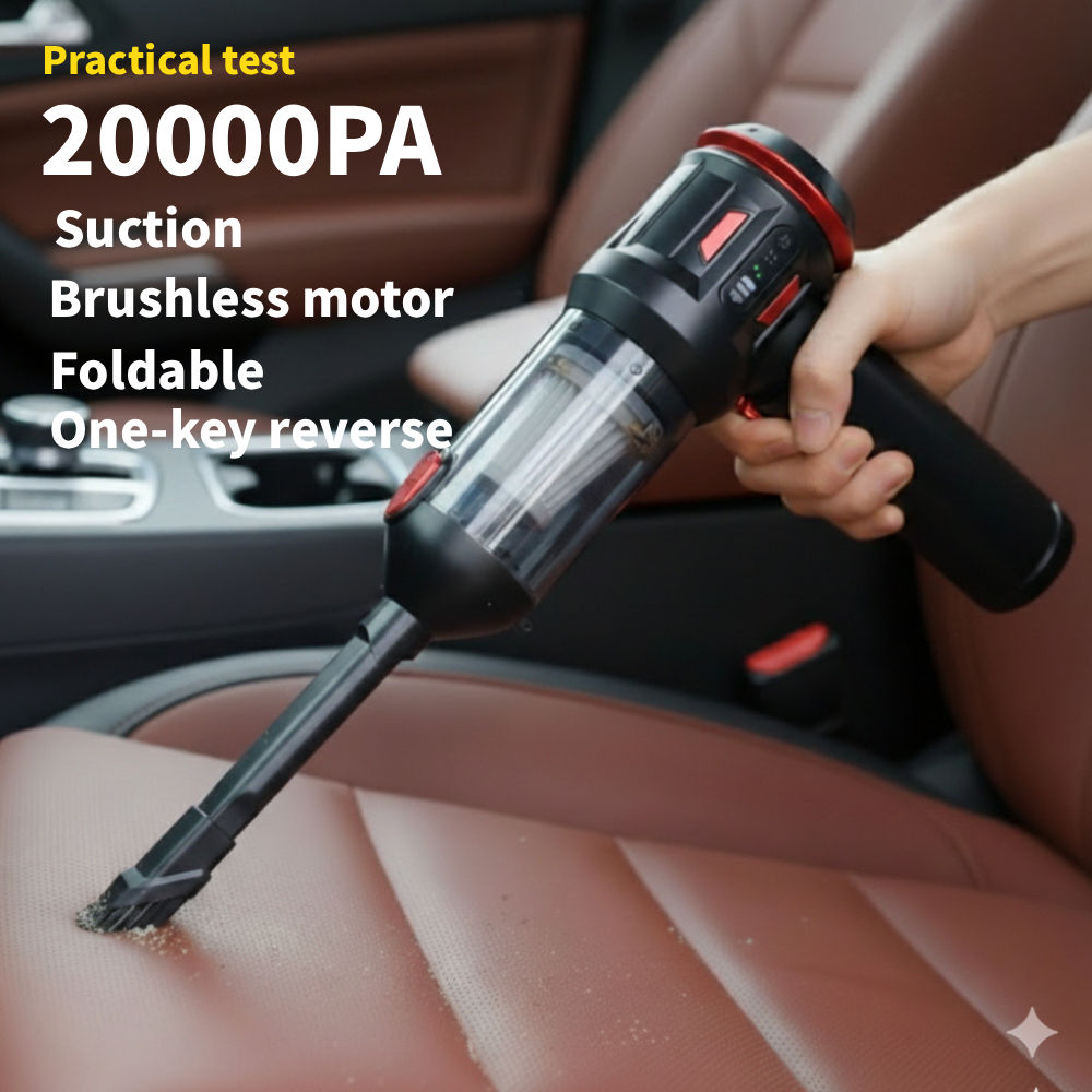 20000pa Brushless Motor Portable Cordless Home Car Vacuum Cleaner - Image 2