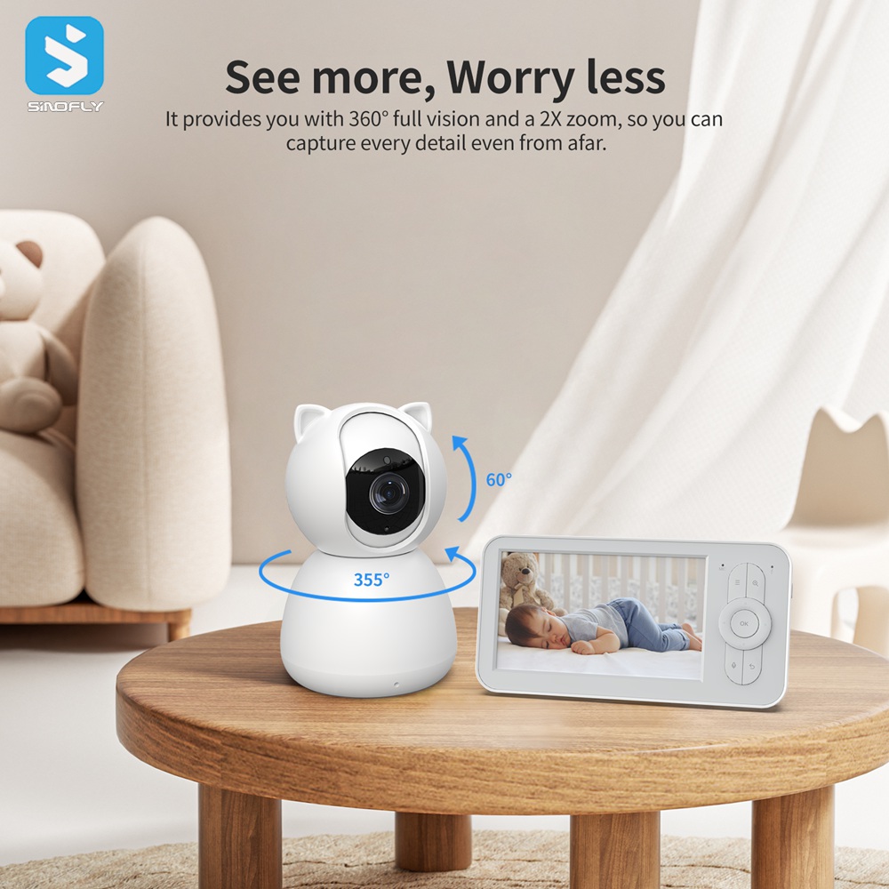 Privacy Guaranteed Smart Detection Quick Notification Alert Baby Monitor - Image 6