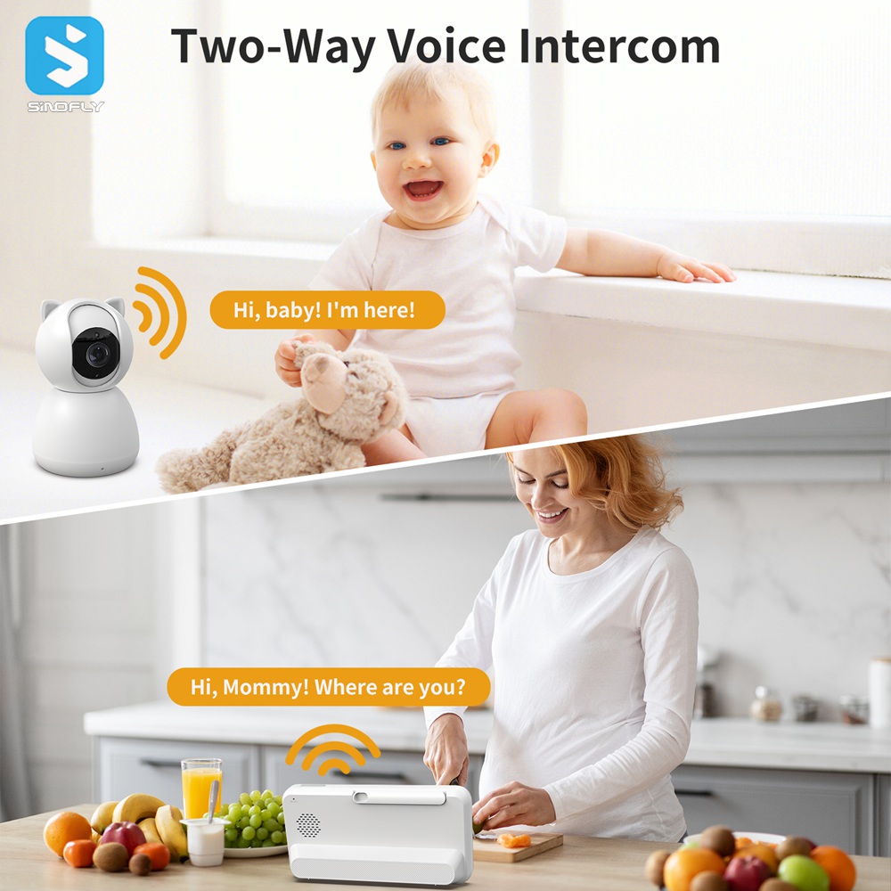 Privacy Guaranteed Smart Detection Quick Notification Alert Baby Monitor - Image 3